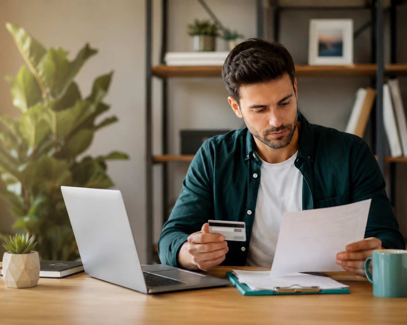 Reviewing loan and credit options